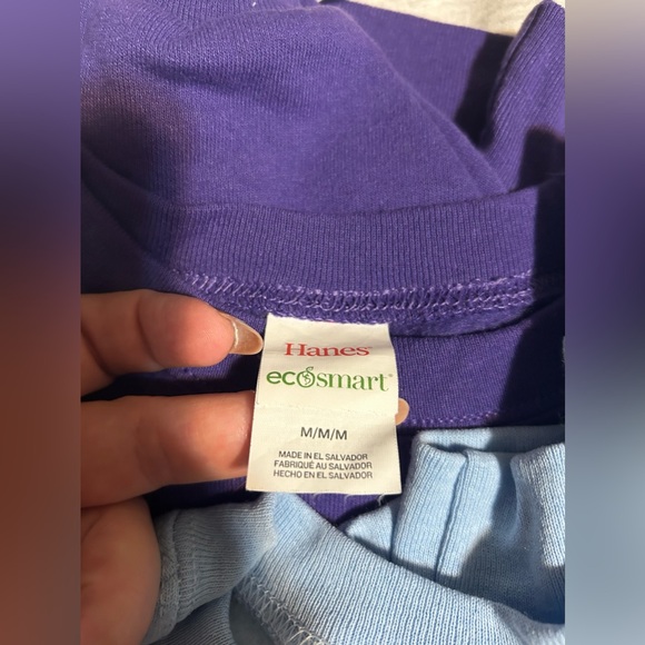 Bundle of 2 Ecosmart Hanes crewneck sweaters- size m - Picture 3 of 11